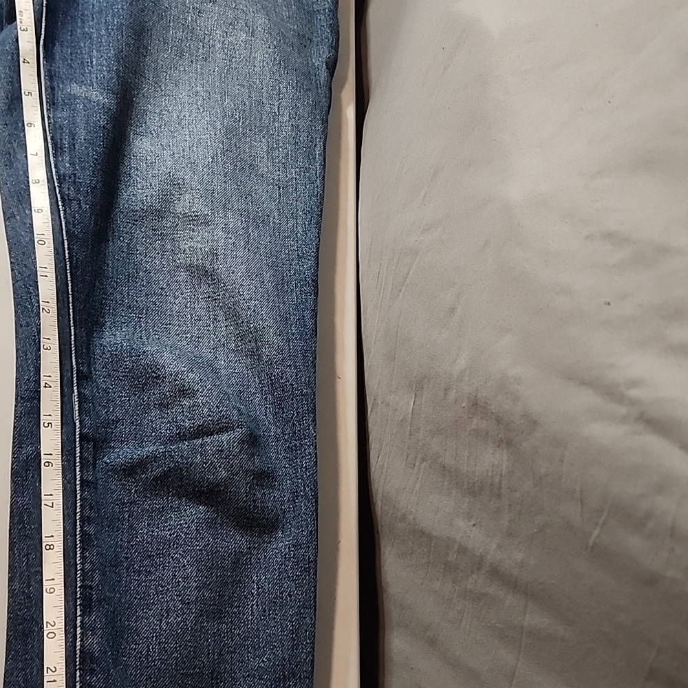 Madewell Women's Blue Straight Leg Jeans - Picture 6 of 6